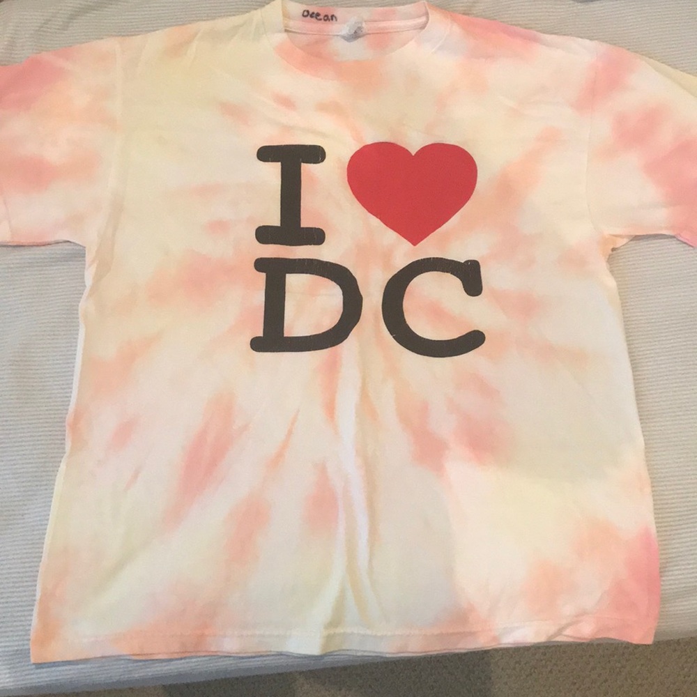 I love DC tie dye tshirt